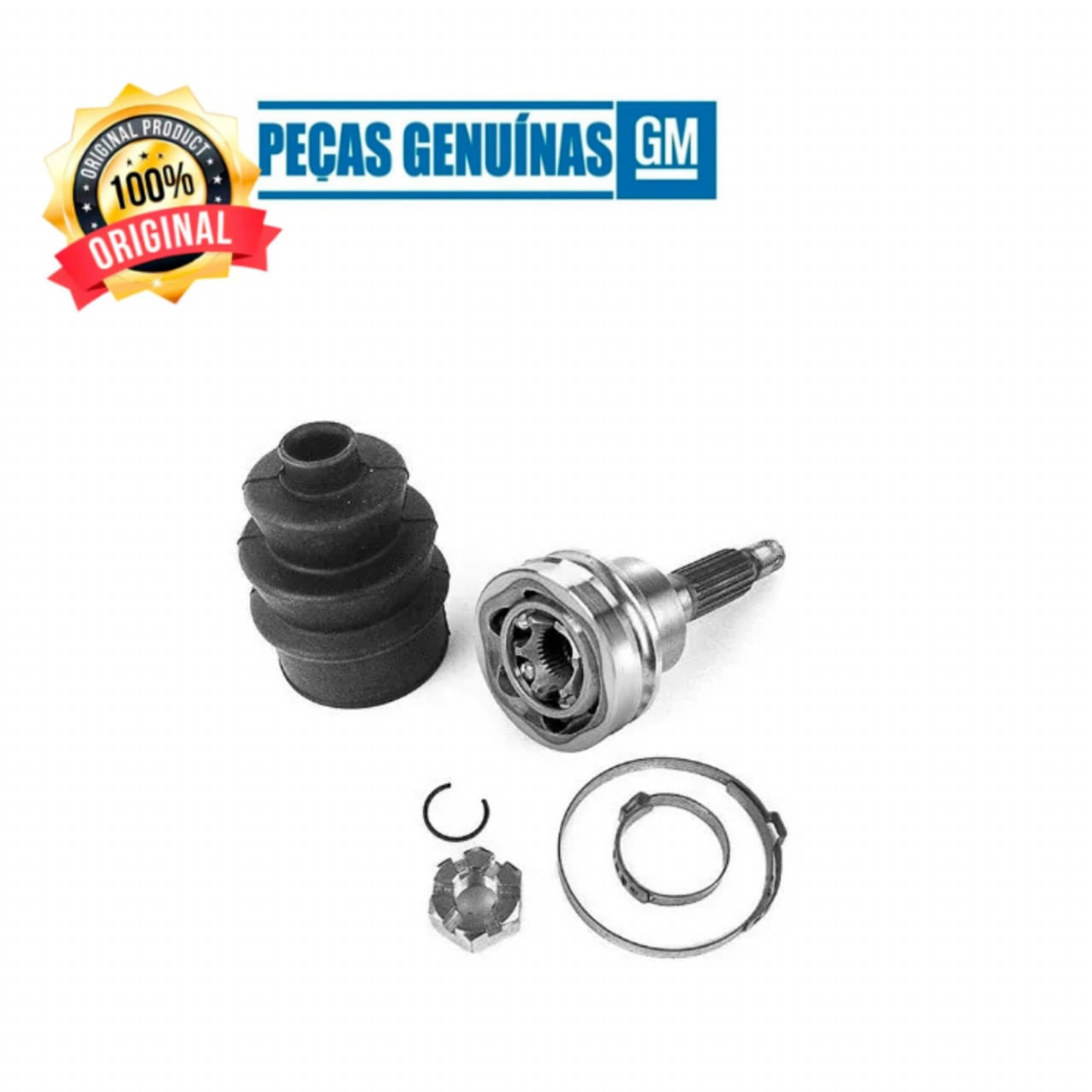 Semi-eixo Corsa 03/12 1.8 Junta Fixa Gm 93326472 - Fuscão Preto
