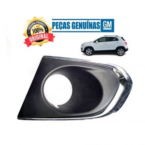 Grade Parachoque Tracker 14/19 Com Furo Cromado Le