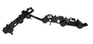 Trilho Sonic 12/14 Hatch Parachoque Traseiro Guia Le Gm 95916507