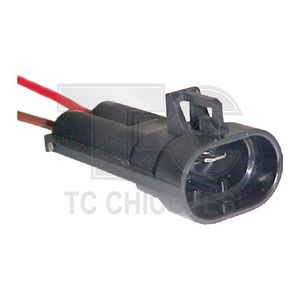 Conector Oval Com Trava 2 Vias