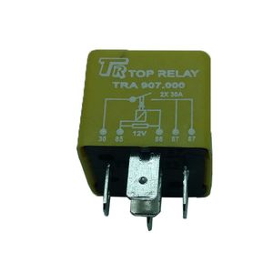 Rele Ar Palio/siena/tempra/tipo/vectra/peugeot/renault Amarelo 5 Terminais Dni 8118