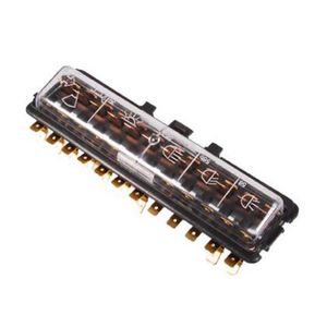 Caixa Fusivel Brasilia 75/79/kombi 80/97 12 Polos