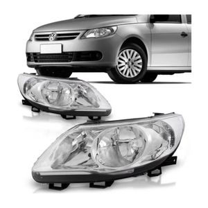 Farol Gol 09/12 G5 Duplo Cromado