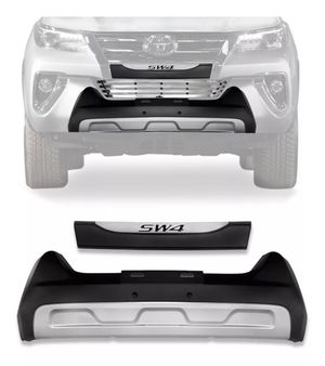 Overbumper Hilux Sw4 2016 2017 2018 2019 2020 Preto