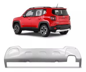 Overbumper Jeep Renegade Traseiro 2015 A 2021 Prata