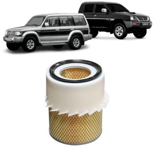Filtro Ar L200 94/96 2.5 Turbo Diesel/pajero 92/98 2.8 Glx Diesel
