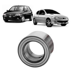 Rolamento Roda  106 99/04 1.0 8v 306 94/01 1.6 Xsara 99/08 1.6 206 01/10 1.0/1.4/1.6 8v C3 02/13 1.4/1.6 16v Hoggar 10/18 1.4 Dianteiro Sem Abs
