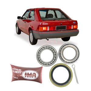 Rolamento Roda Escort/logus/pointer 93/96 1.6/1./ Escort Zetec 97/07 Fiesta 95/02 1.0/1.3/1.4 Ka 97/19 1.0/1.3/1.6 Traseiro Kit Interno/externo Para U