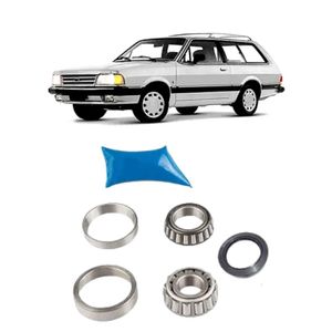 Rolamento Roda Corcel/belina 2 79/91 Del Rey 81/91  Traseiro Kit  Interno/externo O Par Para 1 Lado