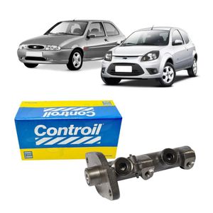 Cilindro Mestre Freio Fiesta 96/14 Ka 99/14 1.0 Sistema Varga Sem Abs