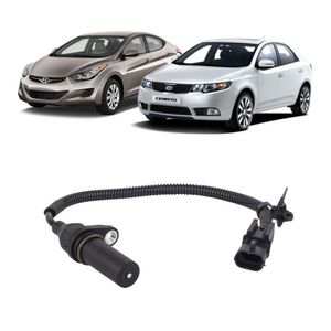 Sensor Rotacao Cerato/soul 09/ 1.6/elantra 11/ 1.8/2.0 16v/i30 09/ 1.6/1.8/2.0/veloster 11/ 1.6