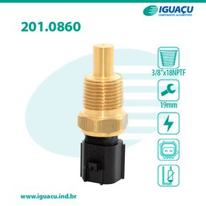 Sensor Temperatura Injecao Grand Siena/idea/plio/punto/strada/bravo/doblo/linea 1.6/1.8 16v Todos Motor E Torq