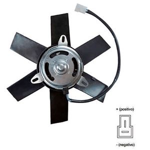 Motor Ventilador Radiador Uno/elba/fiorino/premio 91/03 Com Ar Tomada Em T