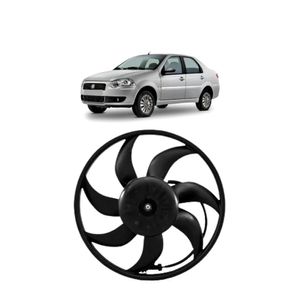 Motor Ventilador Radiador Palio/siena 1.0/1.4 8v Fire Flex /strada/palio Atractive 09/14 1.4 8v Mpi Com Ar