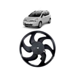 Motor Ventilador Radiador Livina 09/16 Com Ar 6 Pas