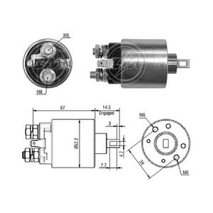 Motor Arranque Clio/megane/sandero/logan/fluence/kangoo/symbol 06/13 1.6 16v