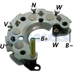 Ponte Retificadora Brava/palio /uno/punto/land Rover 95ah Sistema Magnetti