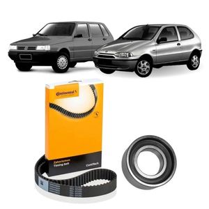 Kit Correia Dentada Uno/premio/elba/fiorino/palio/siena/weekend/strada/tipo 90/98 1.6 8v