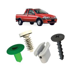 Kit Moldura Paralama Strada