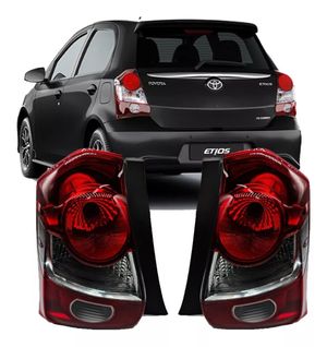 Lanterna Traseira Etios Hatch 2012 2013 2014 2015 2016 Fume