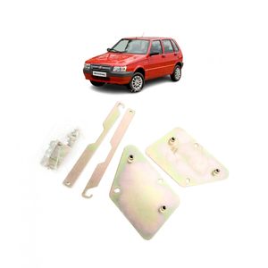 Kit Suporte Trava Elétrica Uno 1984 A 2009 2 Portas
