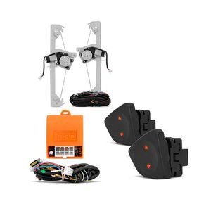 Kit Vidro Eletrico Uno 10/21 Dianteiro 4 Portas