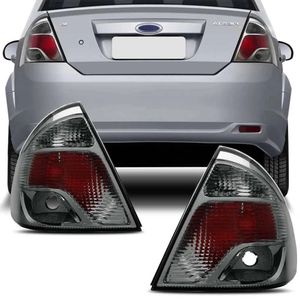Lanterna Traseira Fiesta Rocam Sedan 2010 2011 2012 Fume