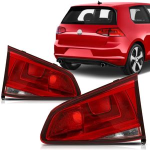 Lanterna Traseira Golf 2014 2015 A 2018 Bicolor Mala Sem Led