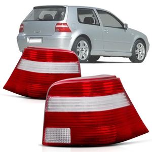 Lanterna Traseira Golf 1999 2000 2001 2002 A 2007 Bicolor