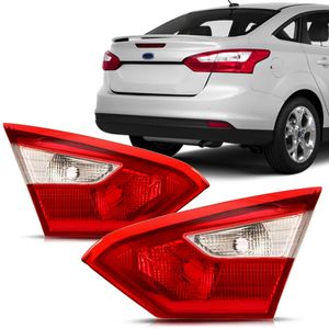 Lanterna Traseira Focus Sedan 2014 E 2015 Mala Bicolor