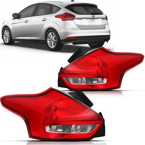 Lanterna Traseira Focus Hatch 2016 2017 2018 Sem Led Bicolor