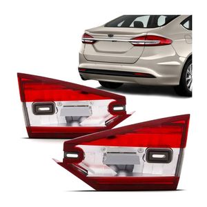 Lanterna Traseira Fusion 2017 A 2019 Bicolor Mala Sem Led