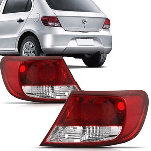 Lanterna Traseira Gol G5 2009 2010 A 2012 Bicolor Re Cristal