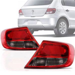Lanterna Traseira Gol G5 2009 2010 A 2012 Bicolor Re Fume