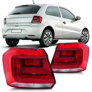 Lanterna Traseiro Gol G7 G8 2017 2018 2019 2020 2021 Bicolor