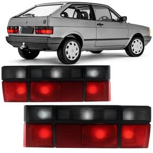 Lanterna Traseira Gol 1987 88 89 90 91 A 1994 Acrilica Fume