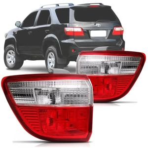 Lanterna Traseira Hilux Sw4 2009 2010 2011 Canto Bicolor