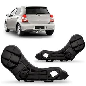 Guia Parachoque Etios Hatch 2017 2018 A 2020 Traseiro