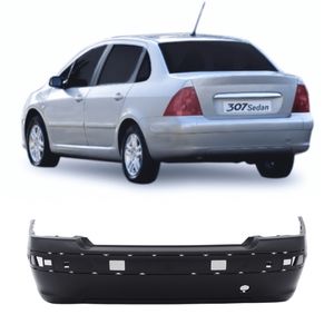 Parachoque Traseiro 307 Sedan 2007 2008 2009 2010 2011 2012