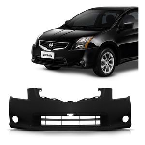 Parachoque Dianteiro Sentra 2010 2011 2012 2013 Com Furo