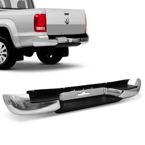 Parachoque Traseiro Amarok 2010 2011 A 2019 Sem Furo Sensor