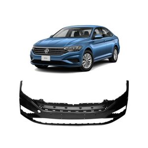 Parachoque Dianteiro Jetta 2019 2020 Preto Liso