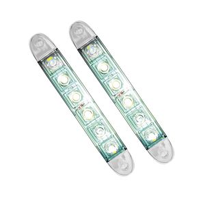 Par Lampada Drl Parachoque 6 Leds