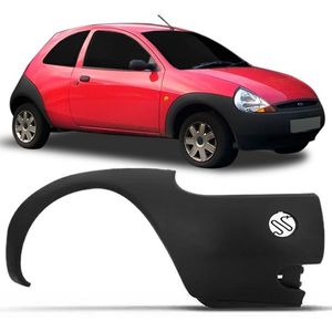Para-choque Dianteiro Ka 1997 98 99 2000 2001 Preto