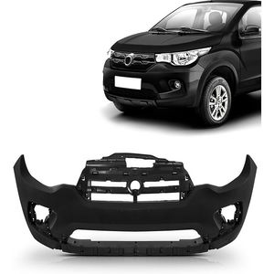 Parachoque Dianteiro Mobi 2017 2018 2019 2020 Liso Preto