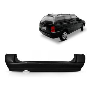 Parachoque Traseiro Parati G2 1995 96 97 98 1999 Preto