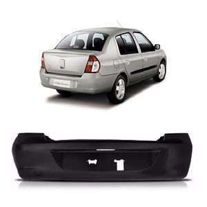 Parachoque Traseiro Clio Sedan 2006 2007 2008 2009 2010 2011