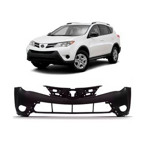 Parachoque Dianteiro Rav4 2013 2014 2015 2016 Preto Liso