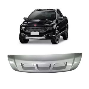Overbumper Aplique Toro Dianteiro Prata