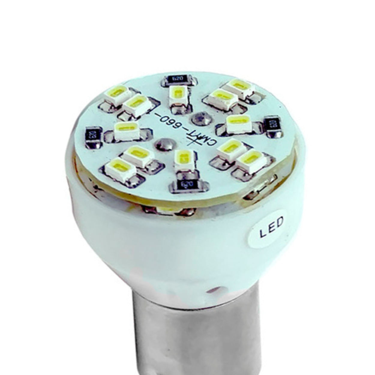 Par De Lampadas Led 2 Polos Smd - Fuscão Preto
